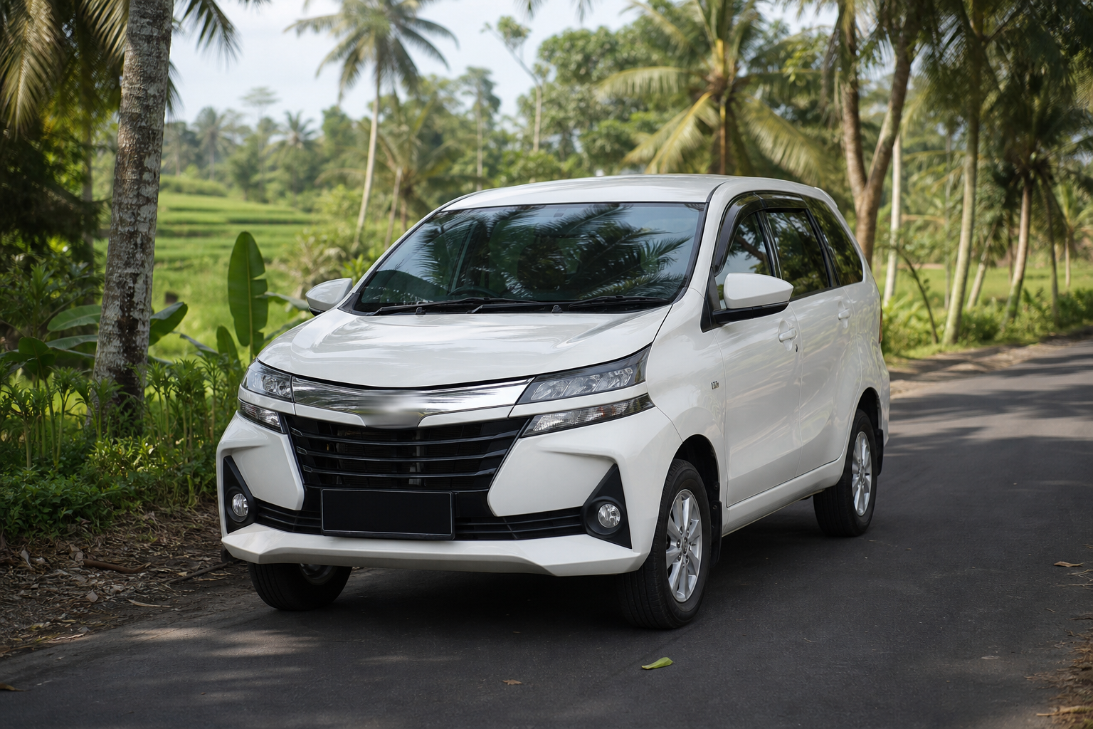 Martin Bali Tours private vehicle ready for a day trip around Bali